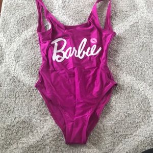 Custom Barbie Pink One-piece Swimsuit